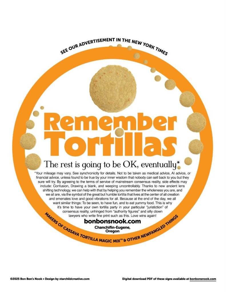 Remember Tortillas circular ad